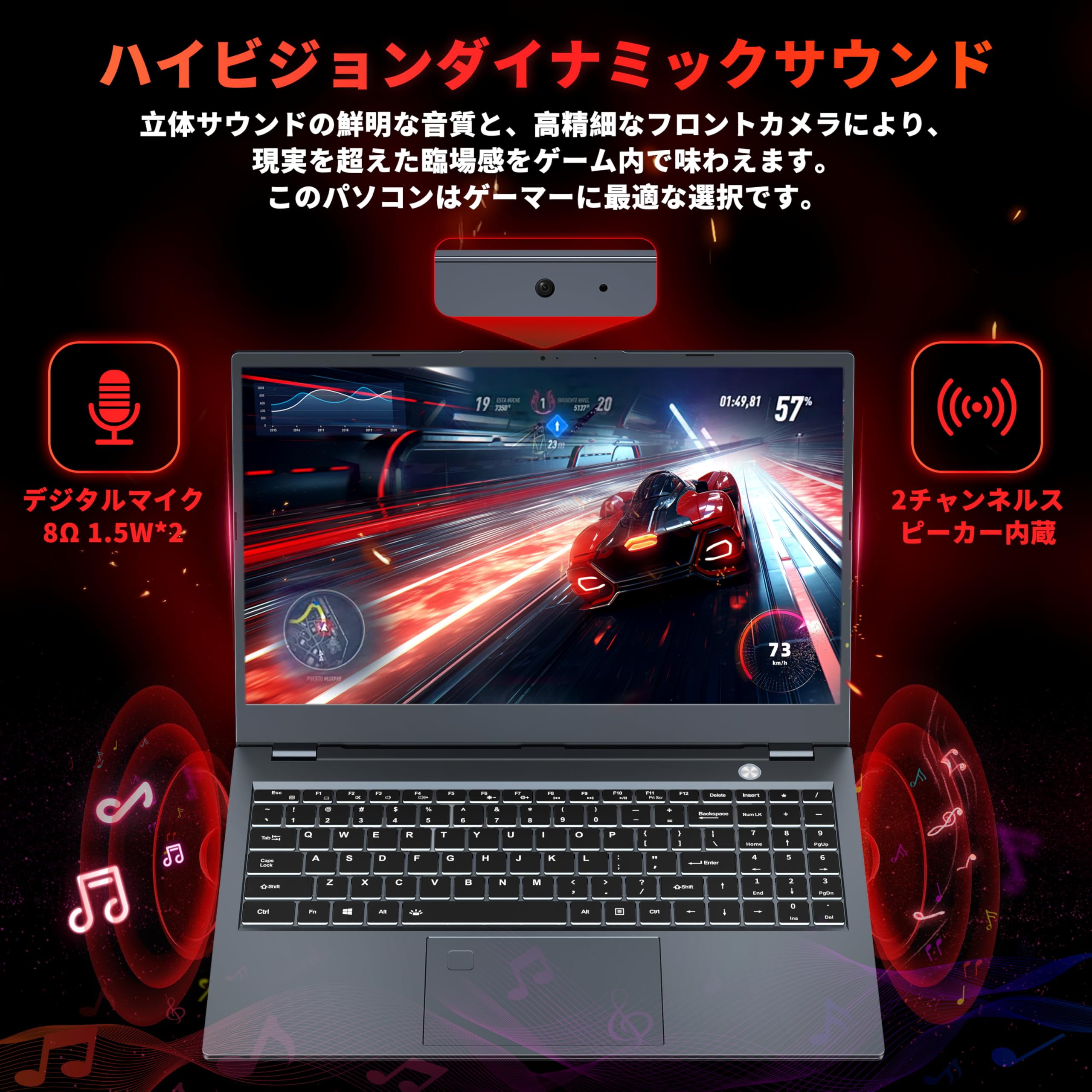 Amazon.co.jp: 2026最新ノートパソコン 高性能 Core I7 第9世代9750H